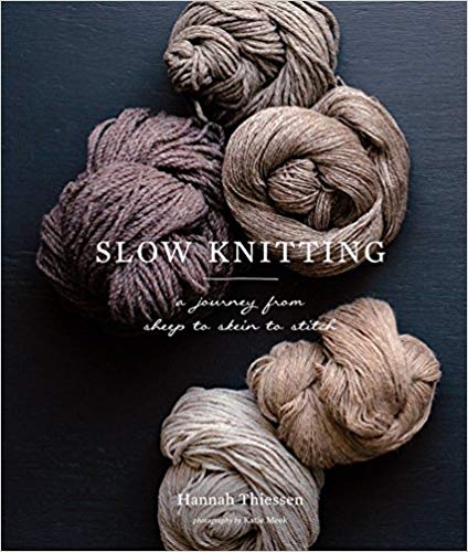 SLOW KNITTING book cover